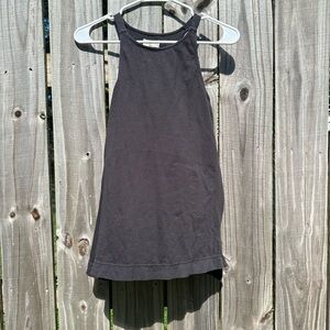 Lou & Grey Dark Gray Top